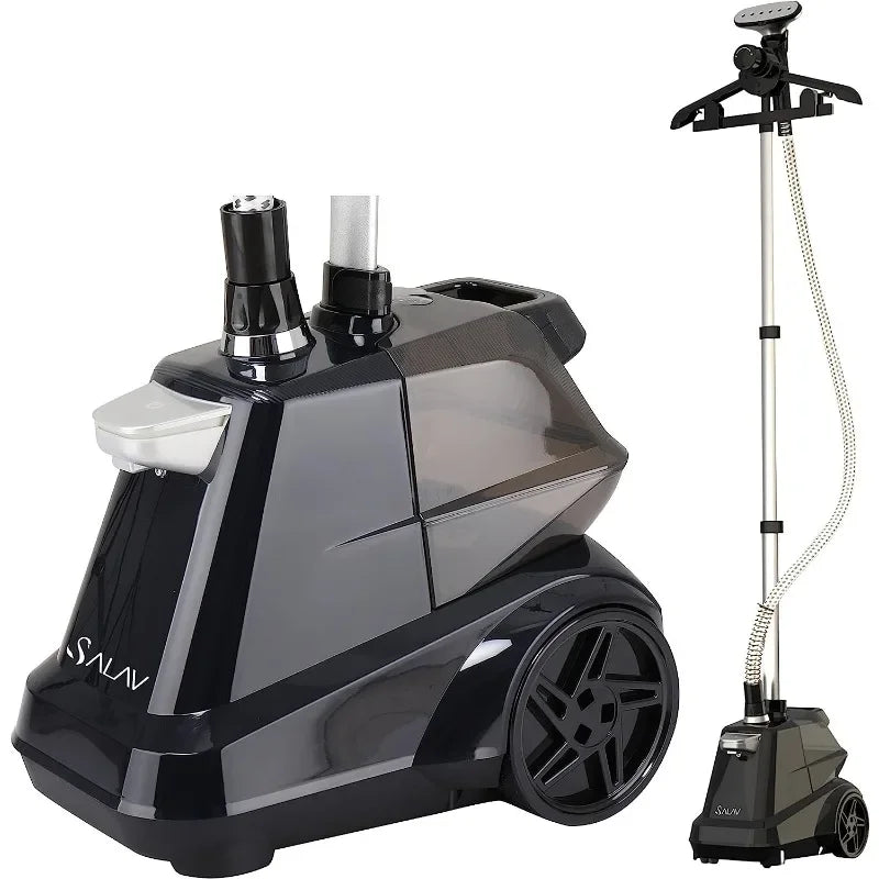 SALAV® X3A Heavy-Duty Commercial Garment Steamer, 3L Tank, Foot Pedals, 1800W