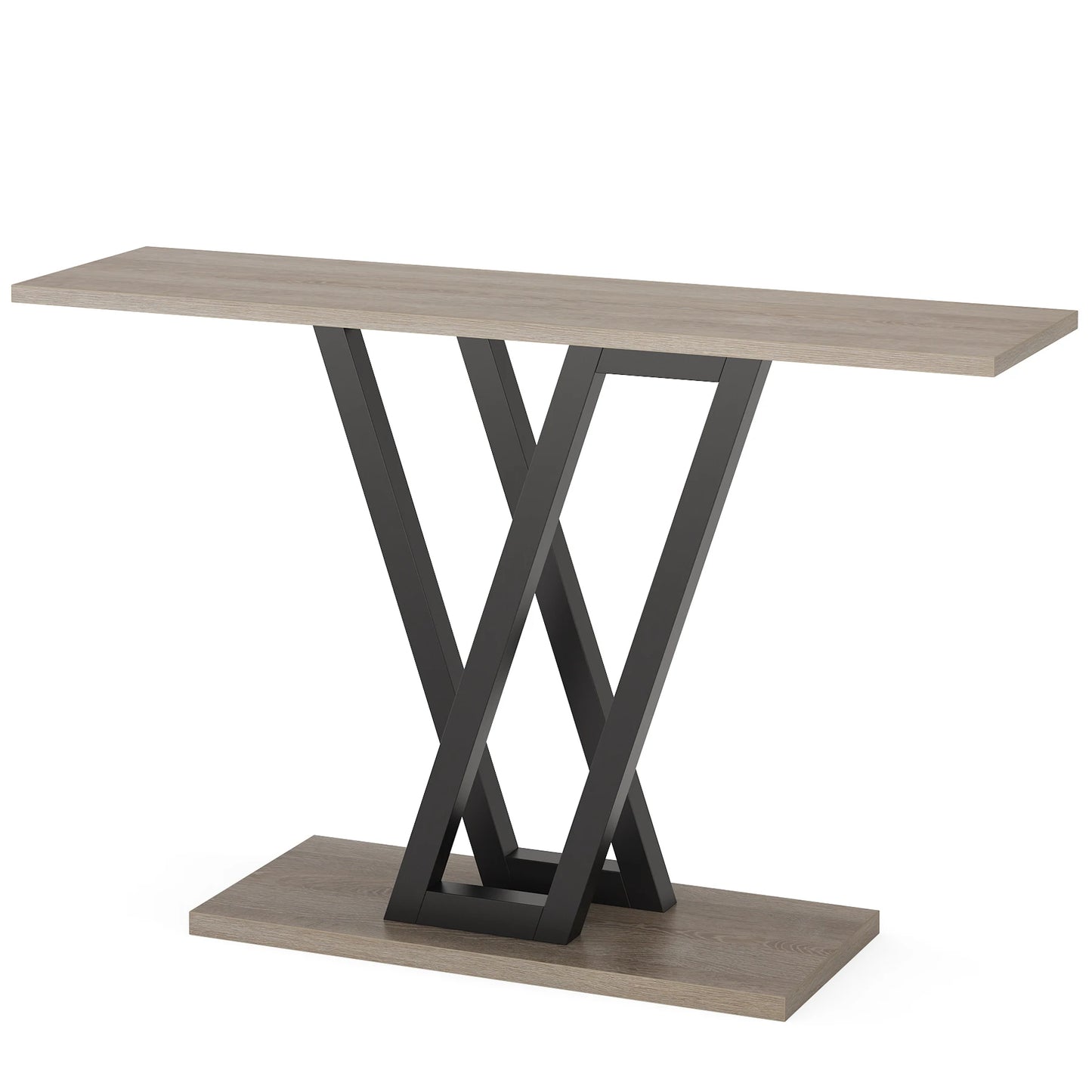 Tribesigns 43" Industrial Console Table, Entryway Furniture