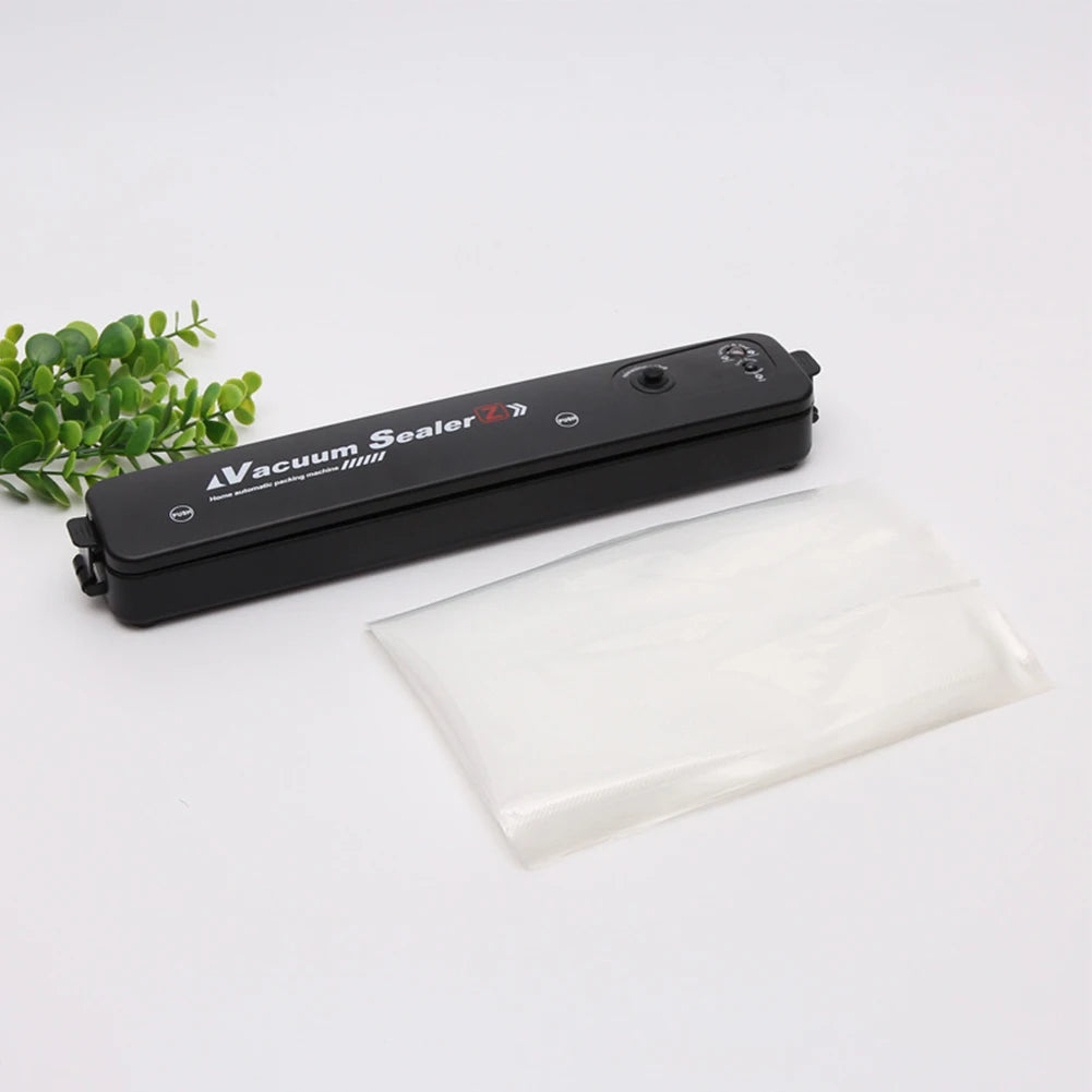 Food Vacuum Sealer Machine with 10 Bags – Kitchen Sealing Device for Food Storage