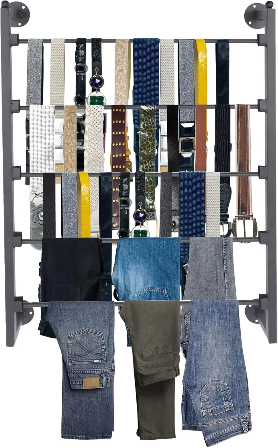 5-Tier Wall-Mounted Organizer Rack – Display & Storage