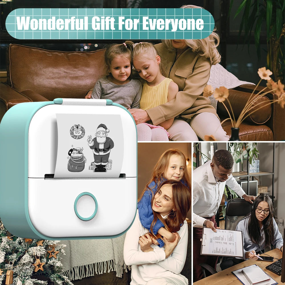 ✅ Phomemo T02 Mini Pocket Printer – Portable Label Maker & Sticker Printer