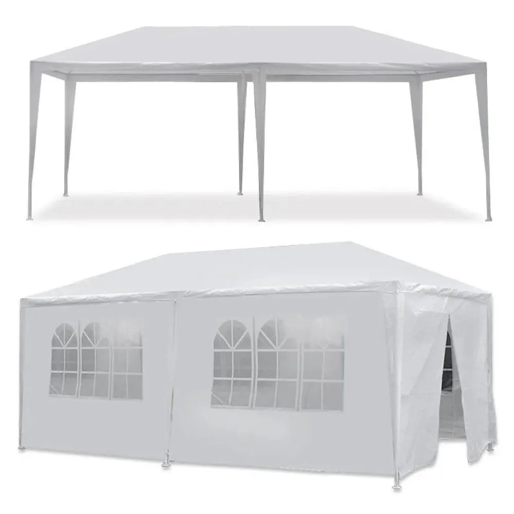 ✅ 10x20 ft Outdoor Tent Gazebo with 6 Removable Sidewalls – Garden, Wedding & Event Canopy
