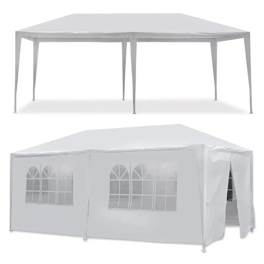 ✅ 10x20 ft Outdoor Tent Gazebo with 6 Removable Sidewalls – Garden, Wedding & Event Canopy
