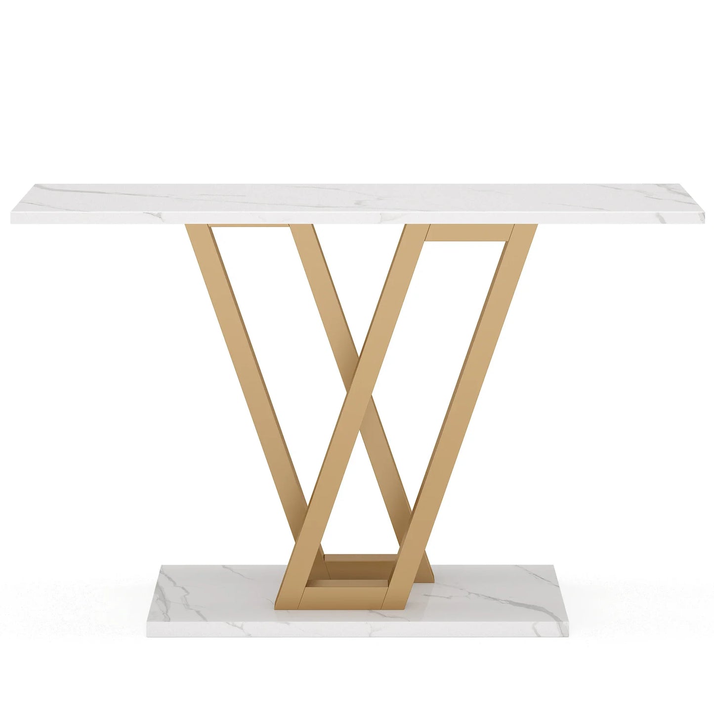 Tribesigns 43" Industrial Console Table, Entryway Furniture