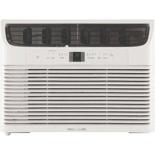 🌬 Frigidaire 10,000 BTU Quiet Window AC with Remote | Eco Mode | Cools Up to 450 Sq. Ft. | White