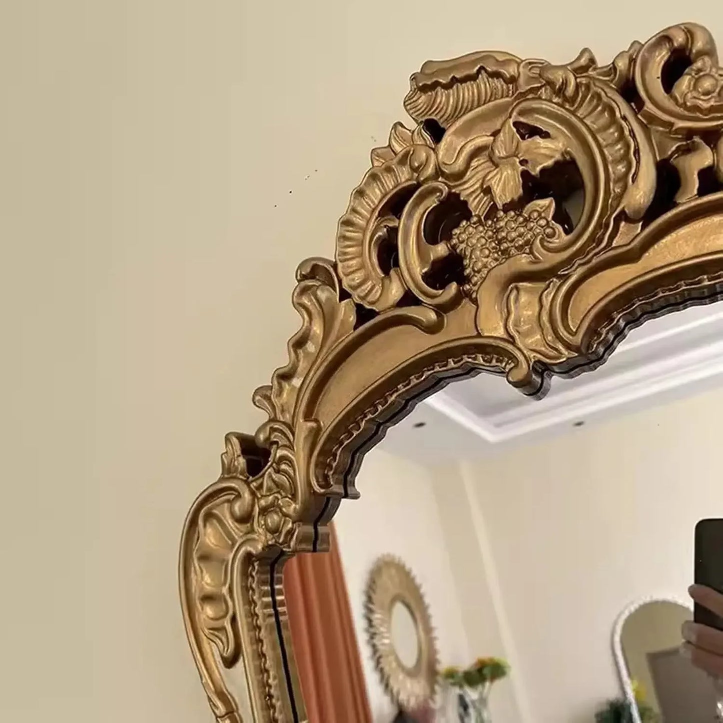 Corridor Decorative Wall-Mounted Mirror for Entryway or Bedroom
