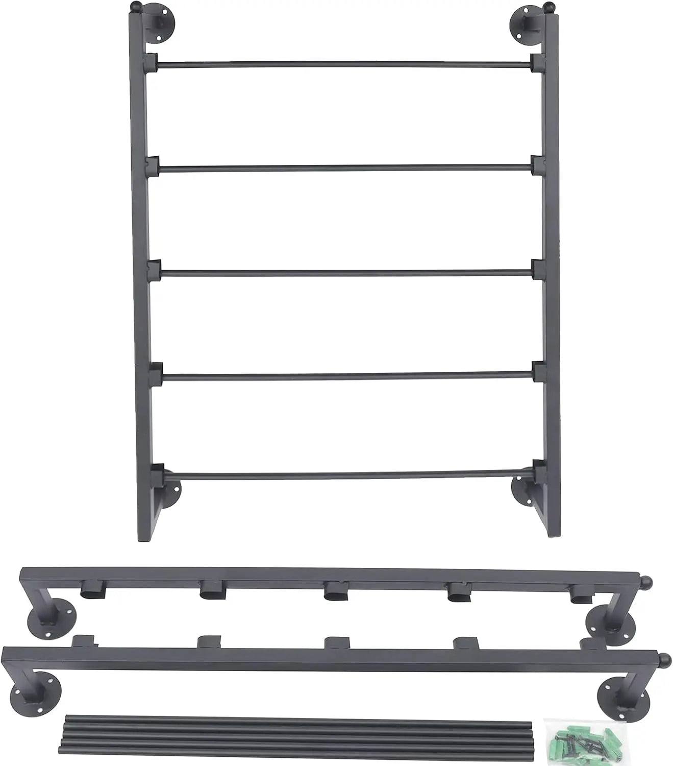 5-Tier Wall-Mounted Organizer Rack – Display & Storage