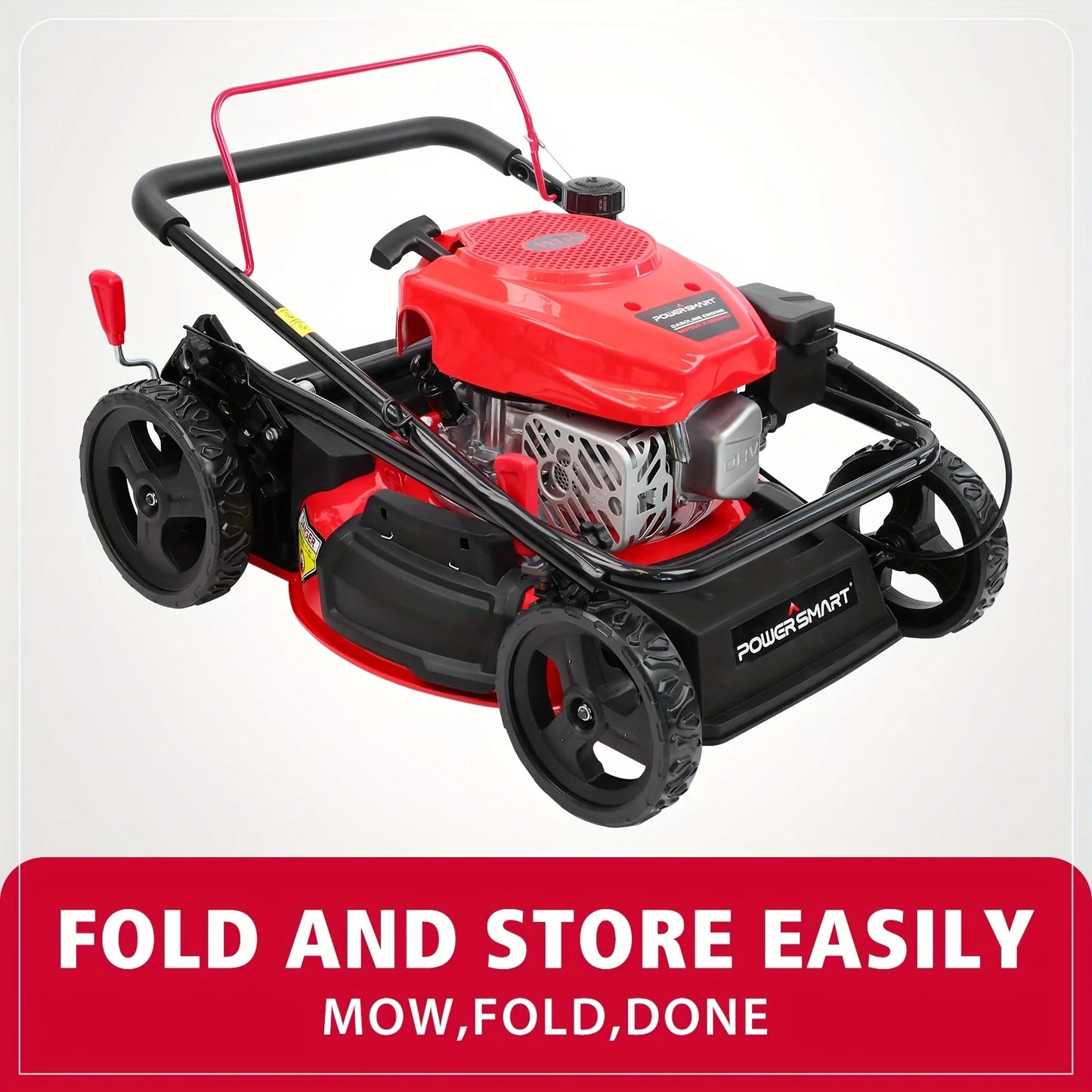 PowerSmart 17" 144cc Gas Push 3-in-1 Lawn Mower
